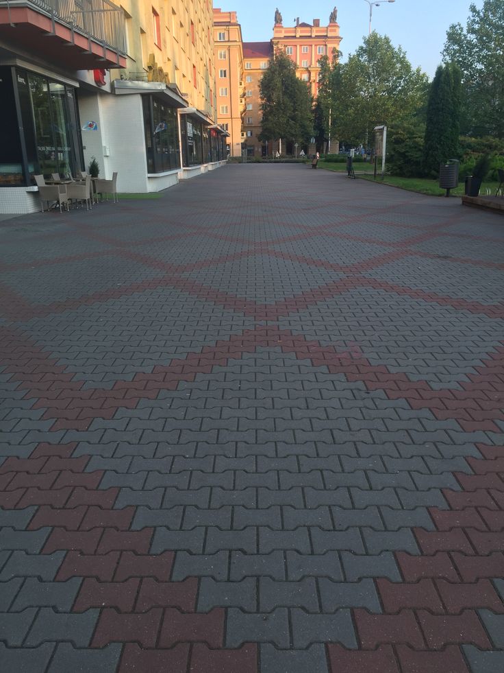 Paved walkway